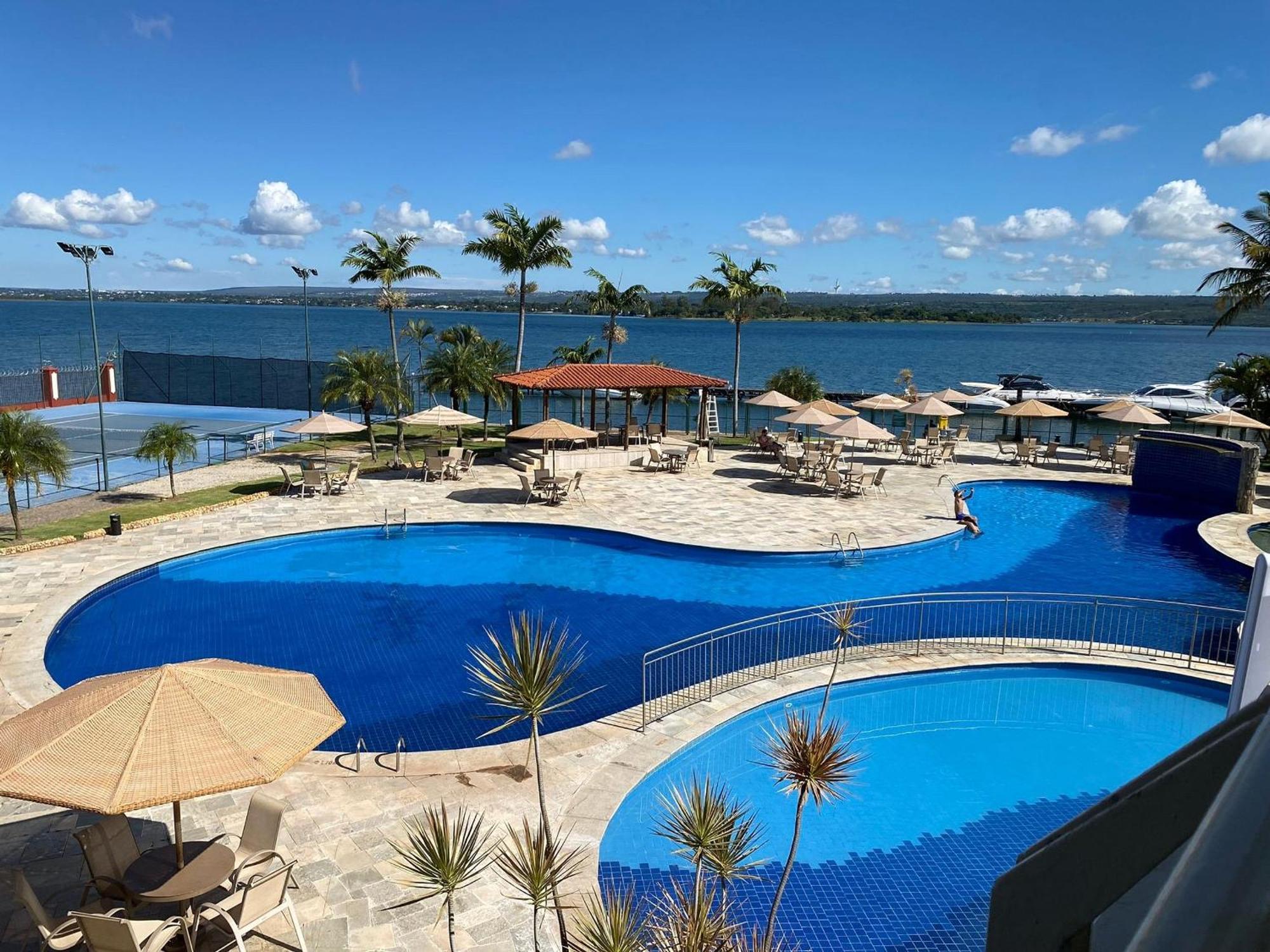 ברזיליה Flat 430 Lindo Com Vista Para O Lago מראה חיצוני תמונה